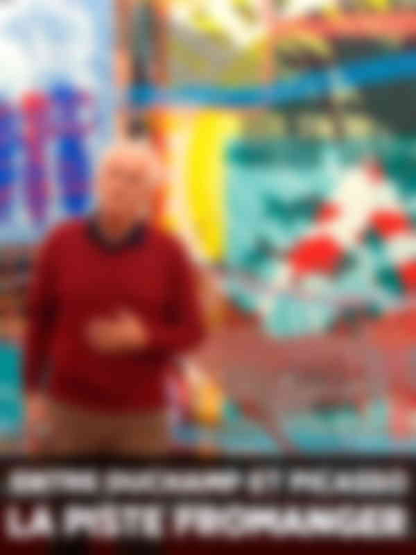 Poster du programme Entre Duchamp et Picasso, la piste Fromanger