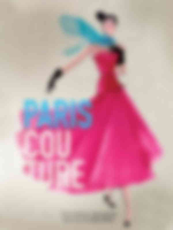 Poster du programme Paris couture 1945-1968