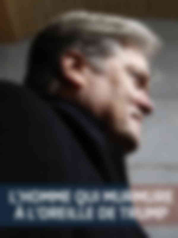 Poster du programme L’homme qui murmure à l’oreille de Trump