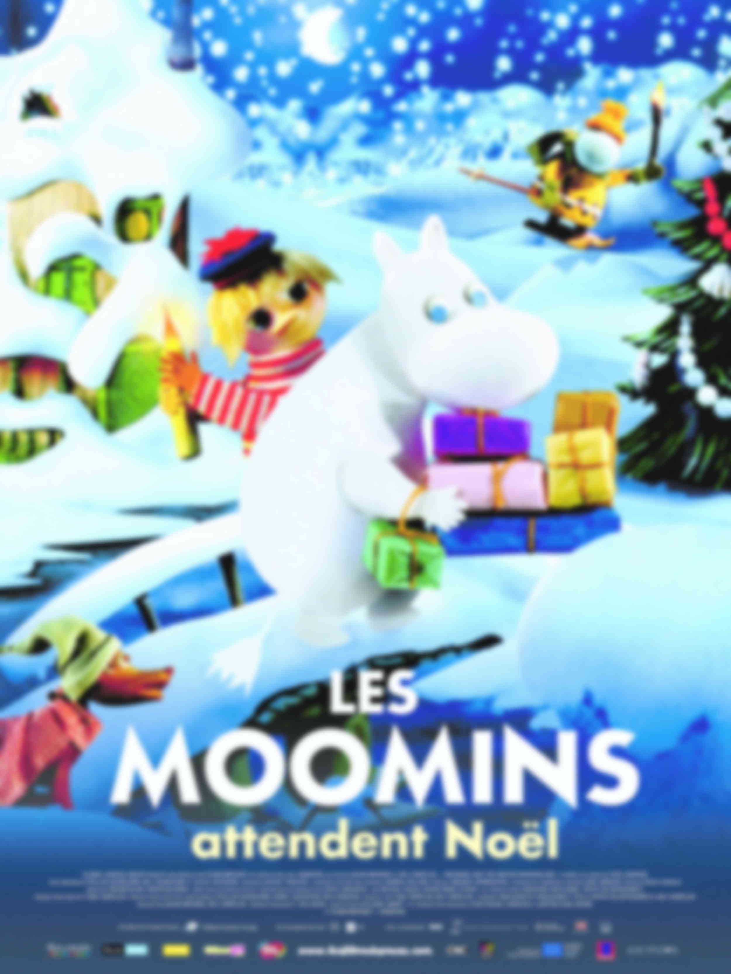 Poster du programme Les Moomins attendent Noël