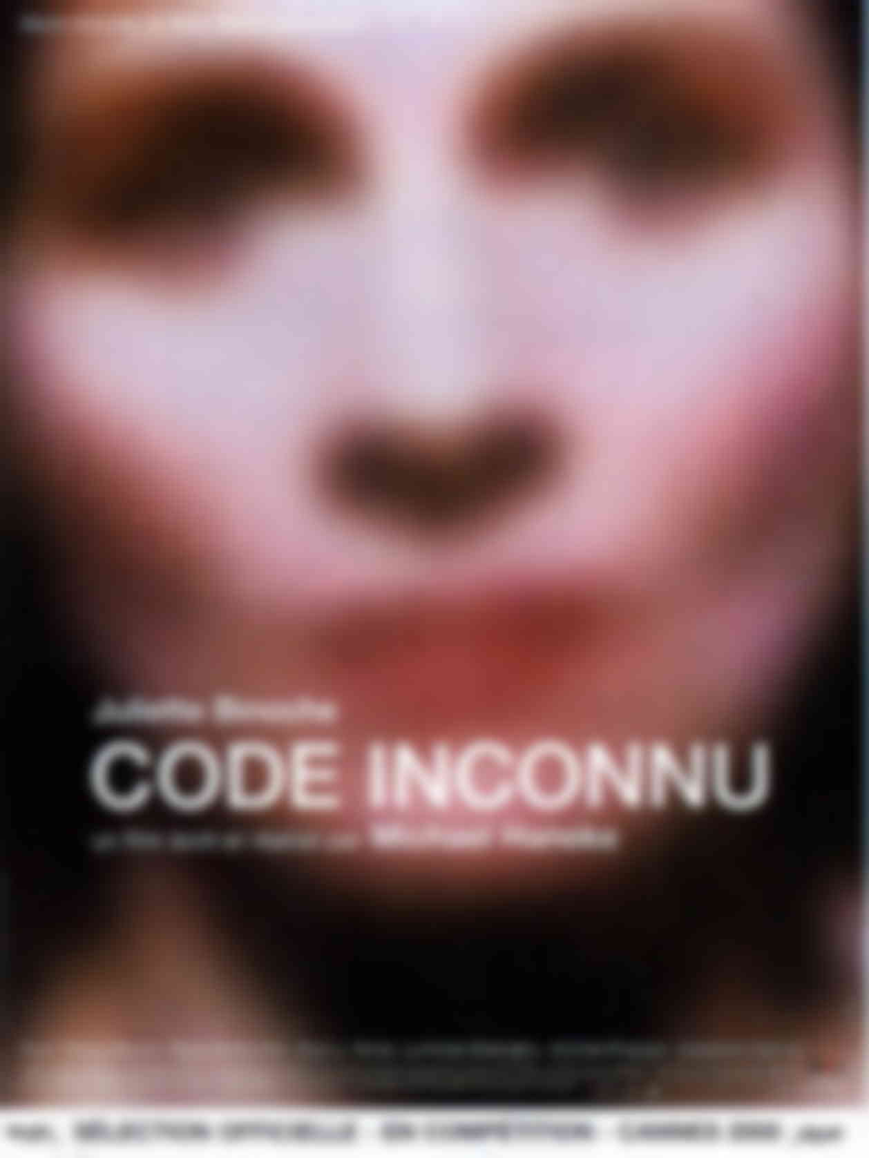 Poster du programme Code inconnu
