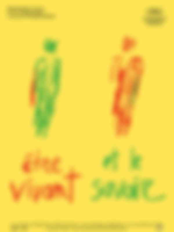 Poster du programme Être vivant et le savoir