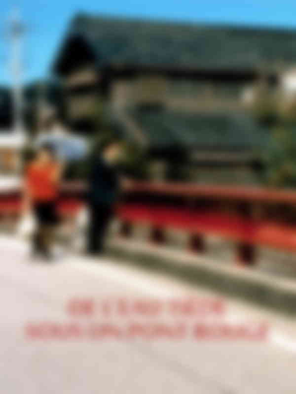 Poster du programme De l'eau tiède sous un pont rouge