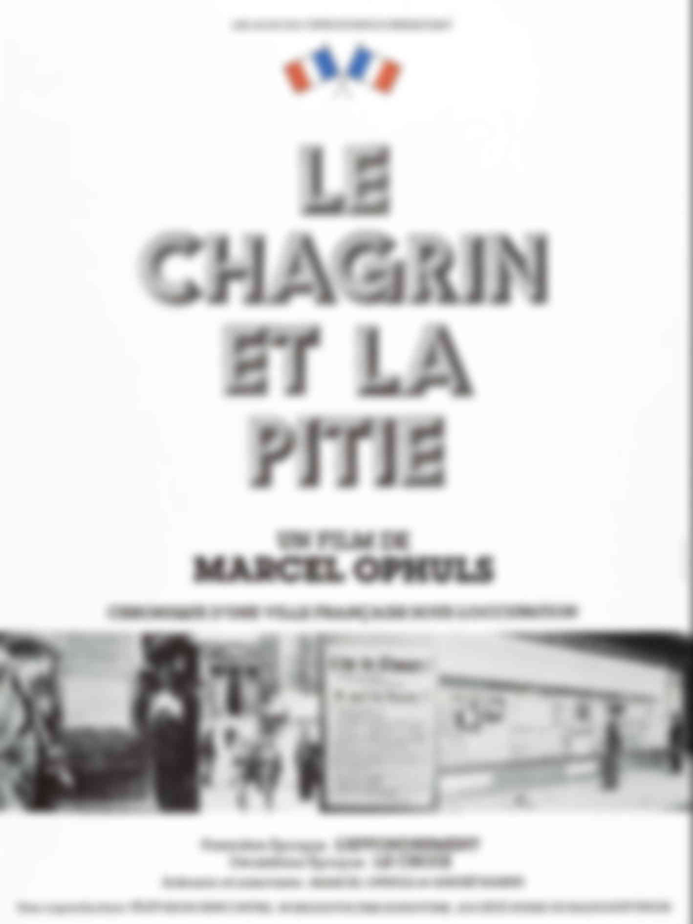 Poster du programme Le chagrin et la pitié - Partie 1: L'effondrement