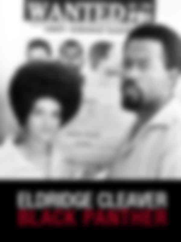Poster du programme Eldridge Cleaver, Black Panther
