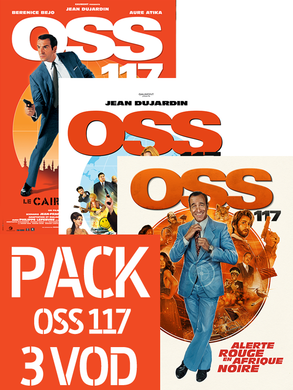 Pack VOD OSS 117 - 3 films