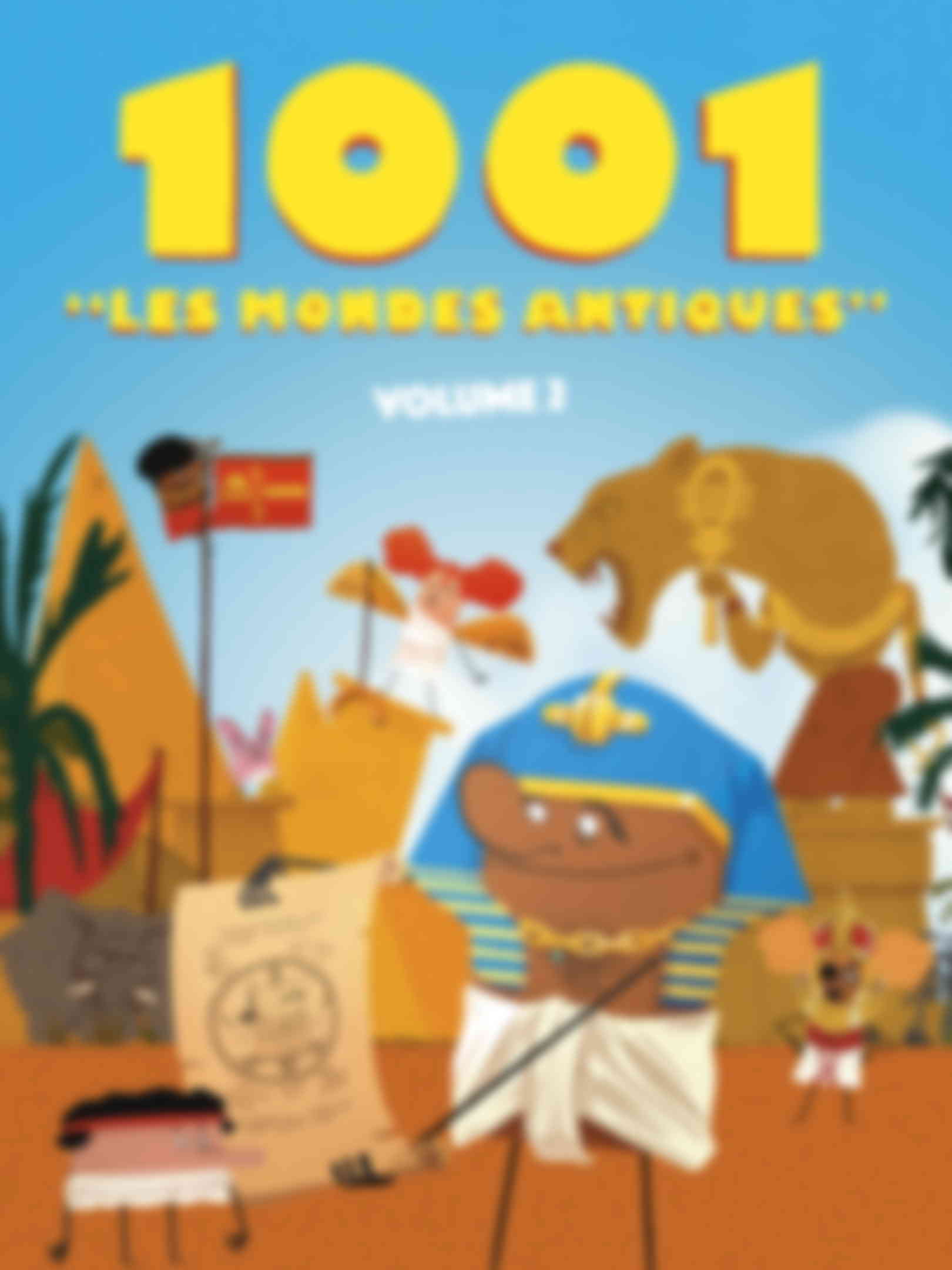 Poster du programme 1001 "Les mondes antiques" - Volume 2
