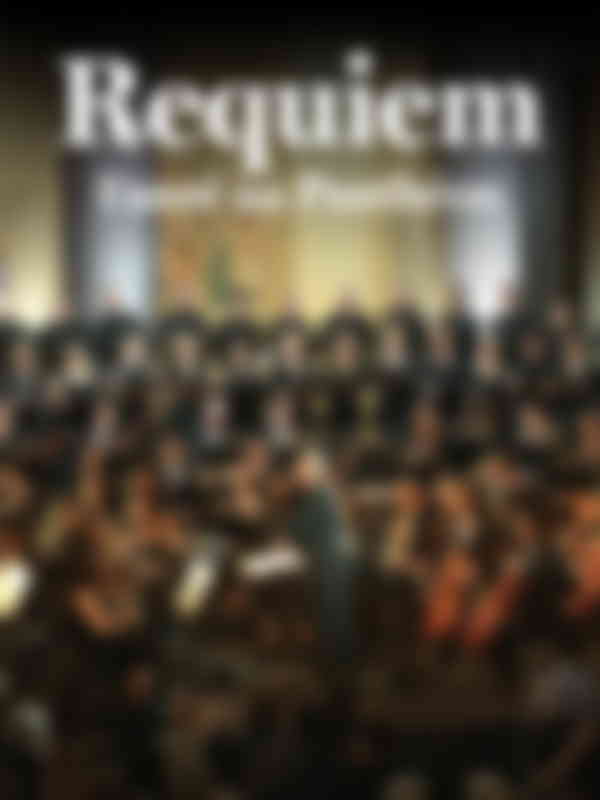 Poster du programme "Le Requiem" de Fauré au Panthéon