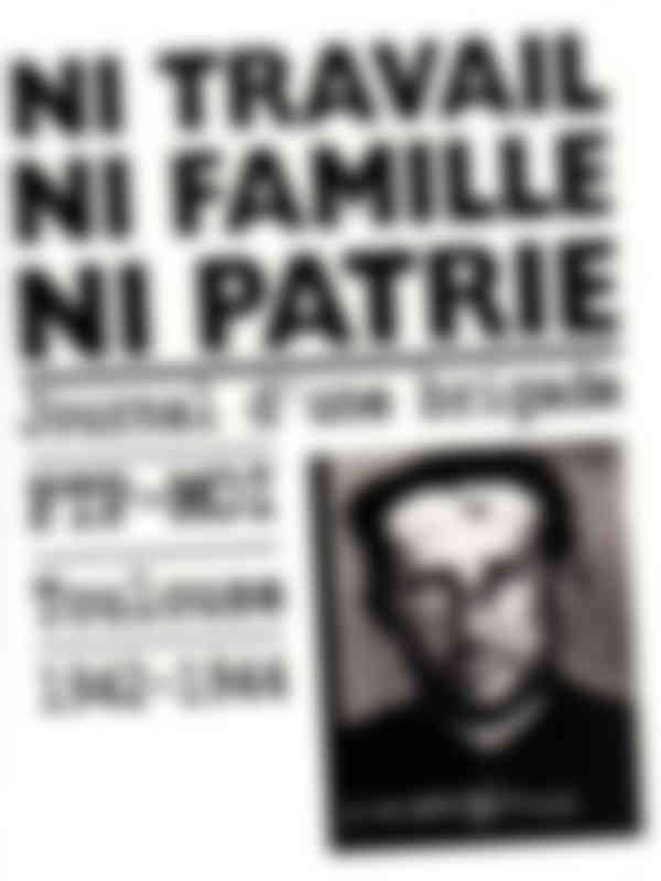 Poster du programme Ni Travail, ni Famille, ni Patrie