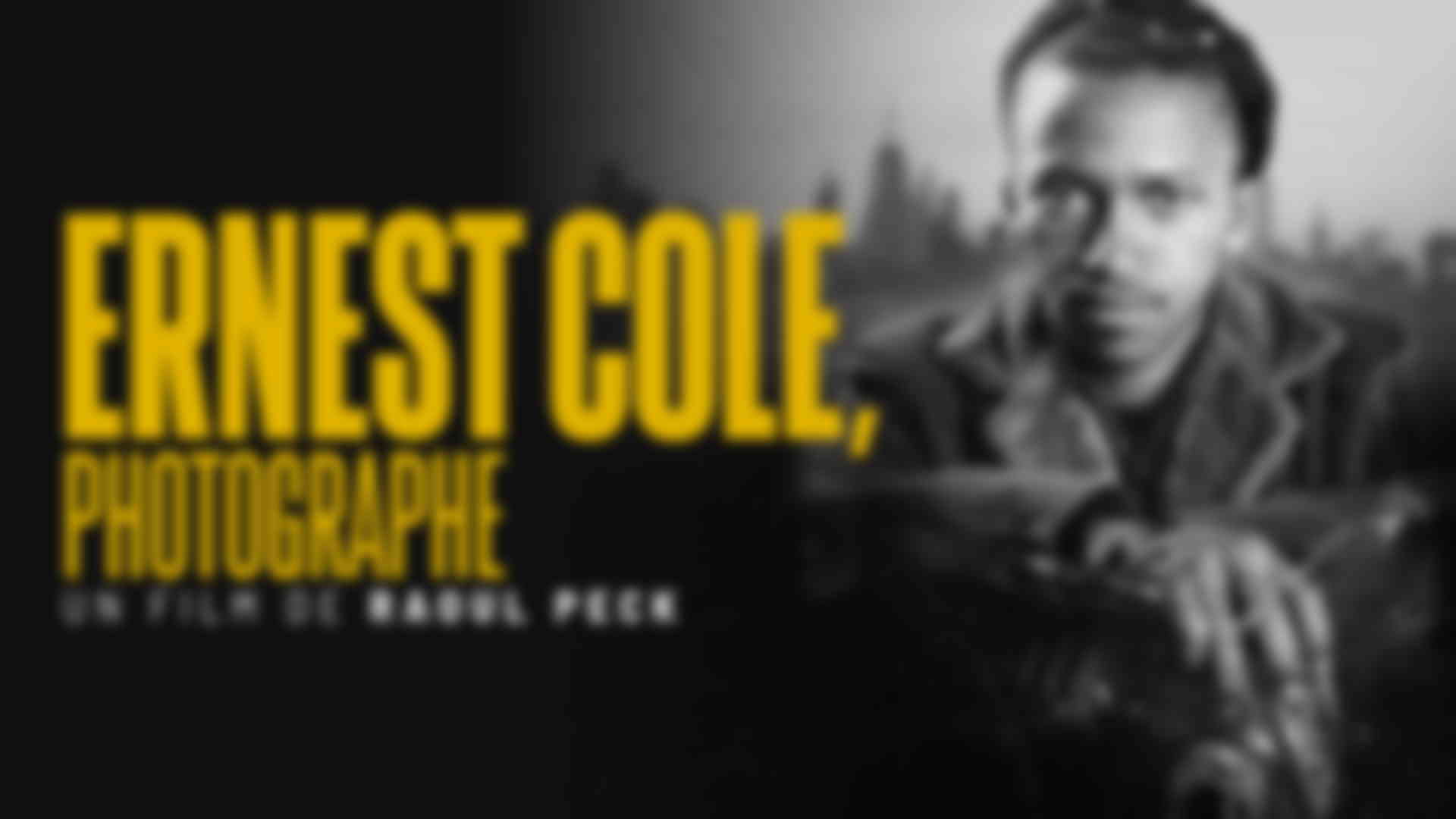 Affiche du film "Ernest Cole, photographe"