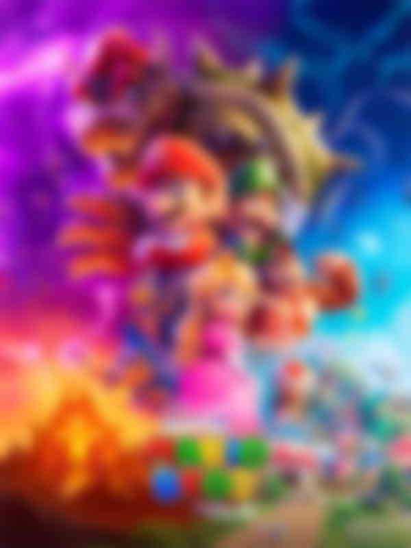 Poster du programme Super Mario Bros, le film
