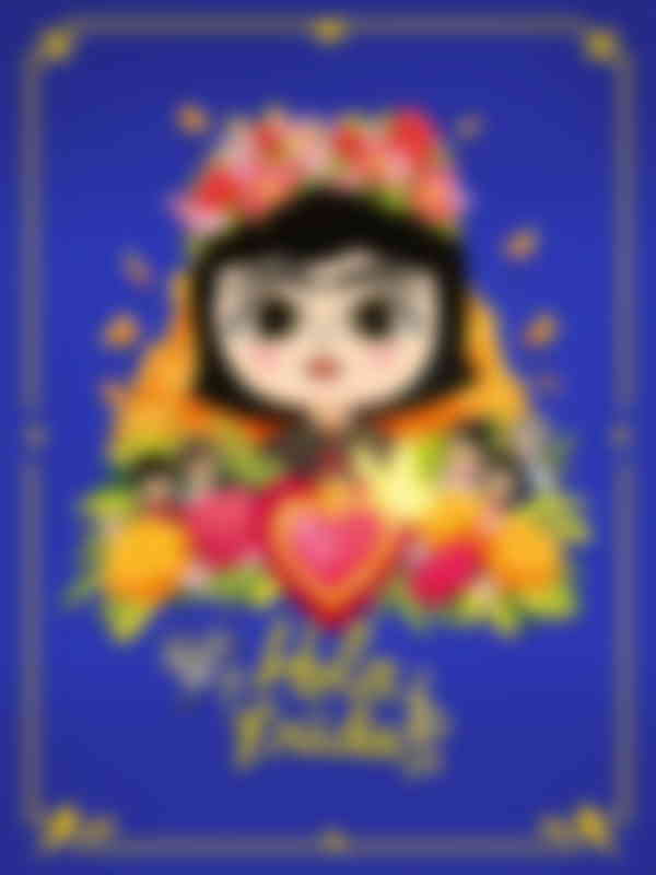 hola frida poster
