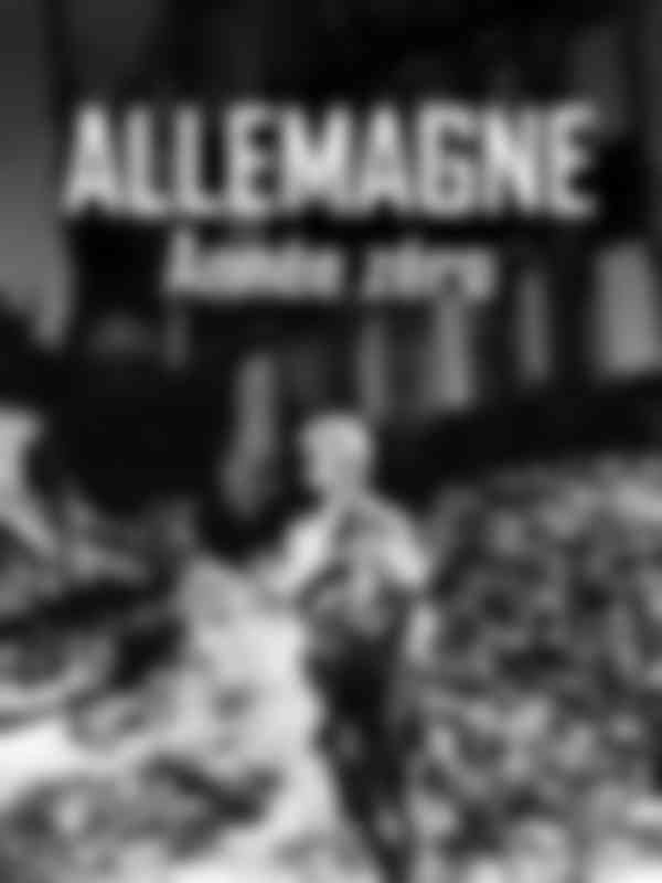 Poster du programme Allemagne, année zéro